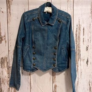 Free People Jean Jacket. Size Small.